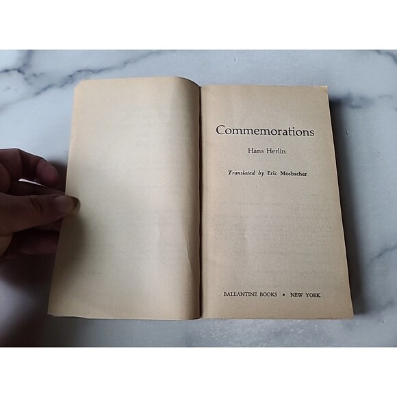 Commemorations By Hans Herlin Paperback - Picture 3 of 10